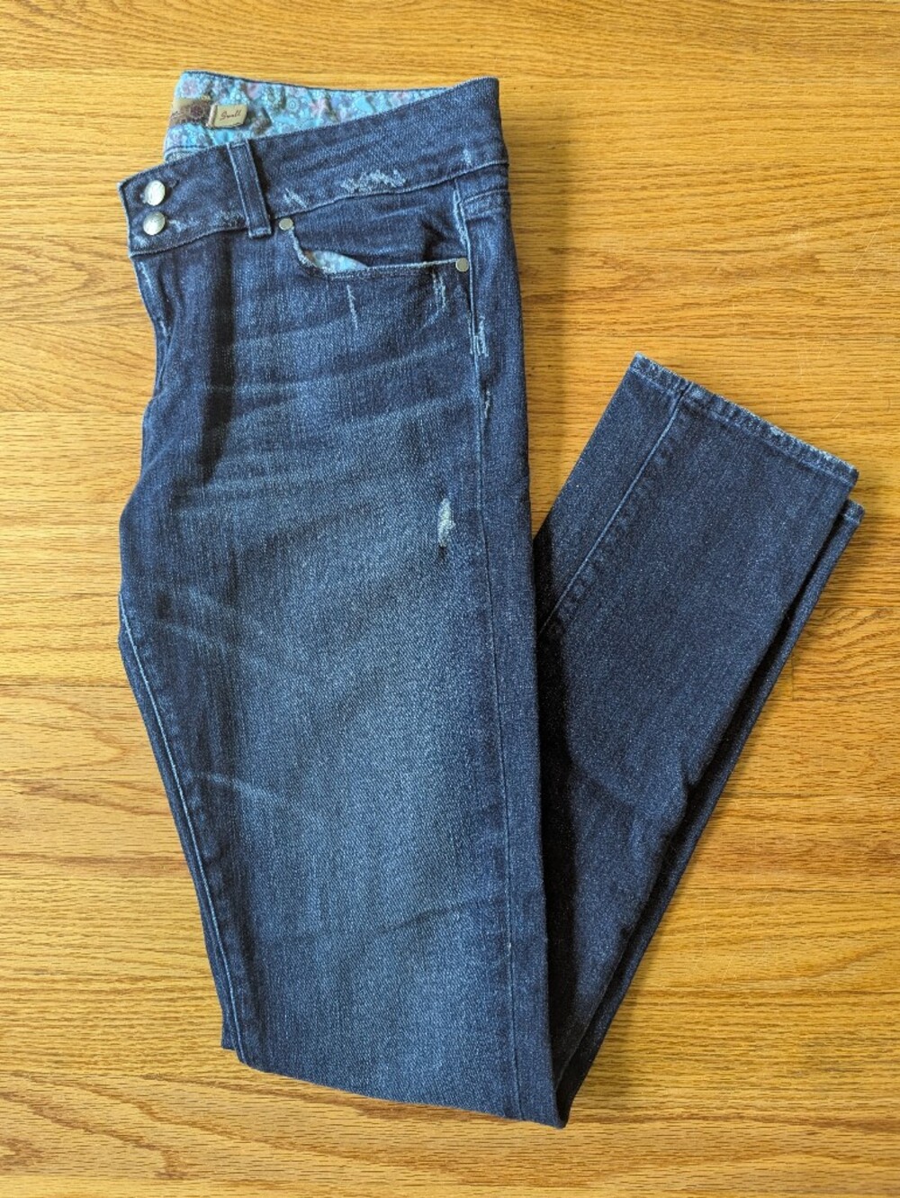 Paige Swall lightly distressed skinny jeans, 32